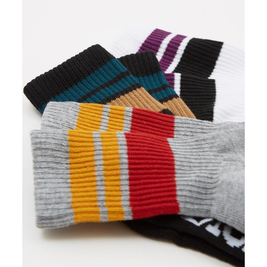 ソックス メンズ Dickies/ディッキーズ 3足セット パイル ラインソックス ショートソックス スニーカーソックス ワンポイント 靴下 くつした ブランド | Dickies | 05
