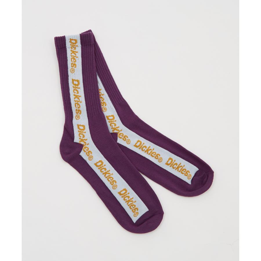 ソックス メンズ Dickies/ディッキーズ 3足セット ブランドロゴ ラインソックス ミドル丈ソックス スニーカーソックス 靴下 くつした カジュアル ストリート | Dickies | 03