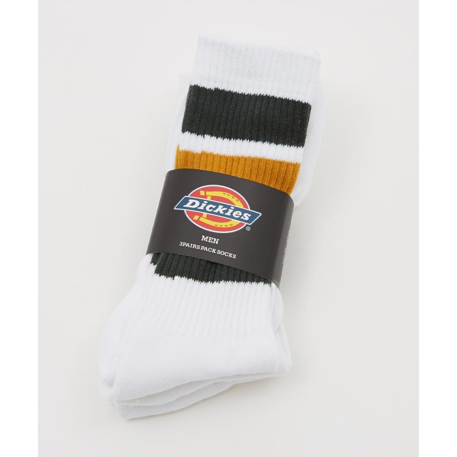 ソックス メンズ Dickies/ディッキーズ 3足セット パイル ラインソックス ショートソックス スニーカーソックス 靴下 くつした ブランド | Dickies | 05