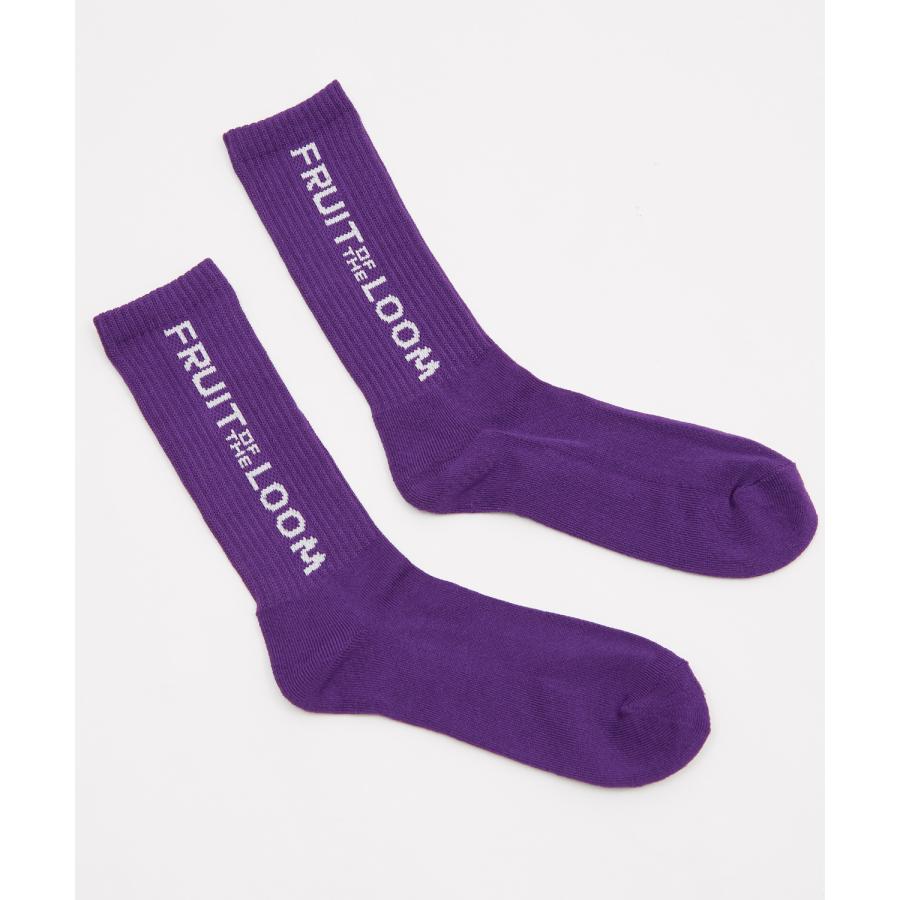 ソックス メンズ FRUIT OF THE LOOM/フルーツオブザルーム 3足セット ブランドロゴ ソックス バイカラー ミドルソックス スニーカーソックス 靴下 くつした | Dickies | 03