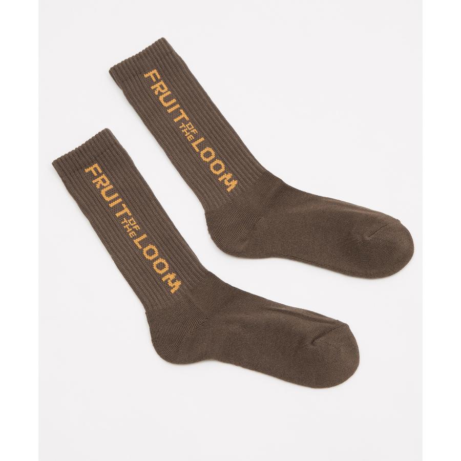 ソックス メンズ FRUIT OF THE LOOM/フルーツオブザルーム 3足セット ブランドロゴ ソックス バイカラー ミドルソックス スニーカーソックス 靴下 くつした | Dickies | 02