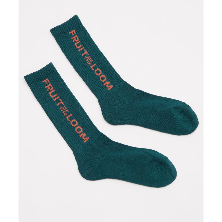 ソックス メンズ FRUIT OF THE LOOM/フルーツオブザルーム 3足セット ブランドロゴ ソックス バイカラー ミドルソックス スニーカーソックス 靴下 くつした | Dickies | 04