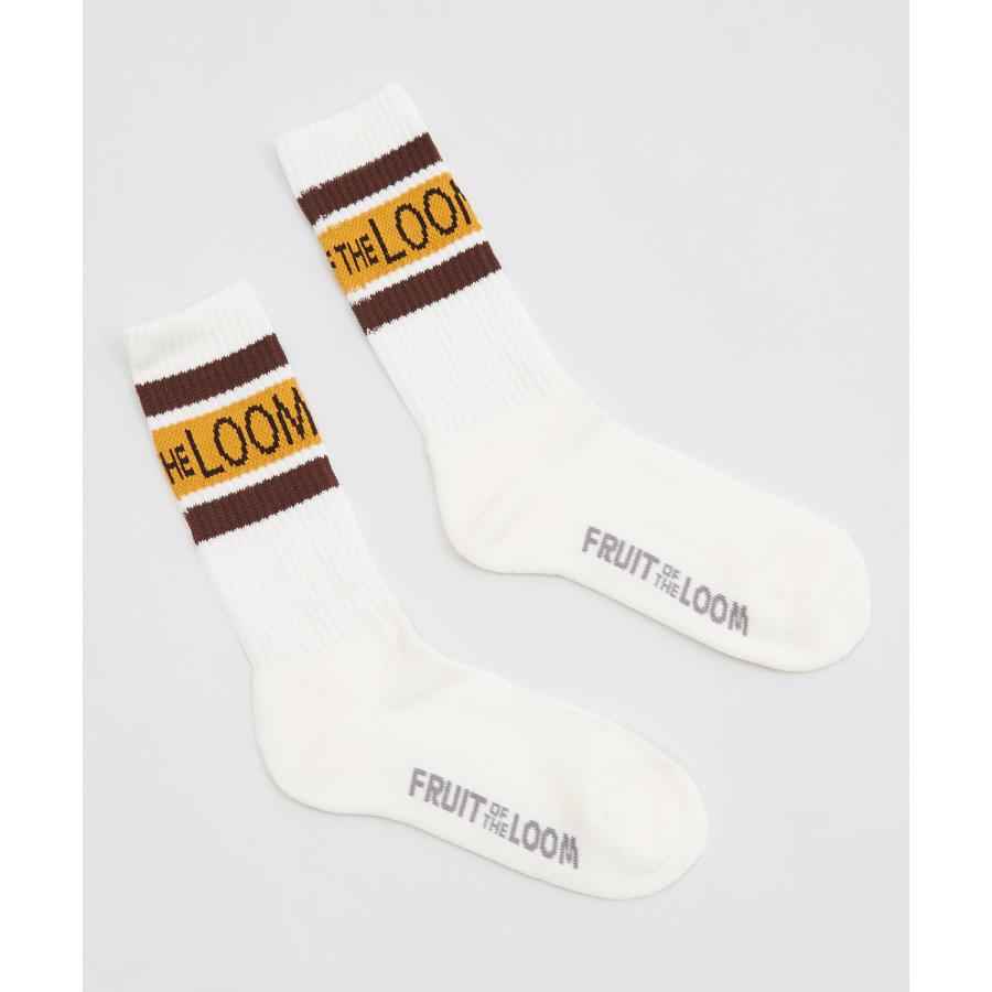 ソックス メンズ FRUIT OF THE LOOM/フルーツオブザルーム 3足セット ブランドロゴ ラインソックス ミドルソックス スニーカーソックス 靴下 くつした ブランド | Dickies | 03