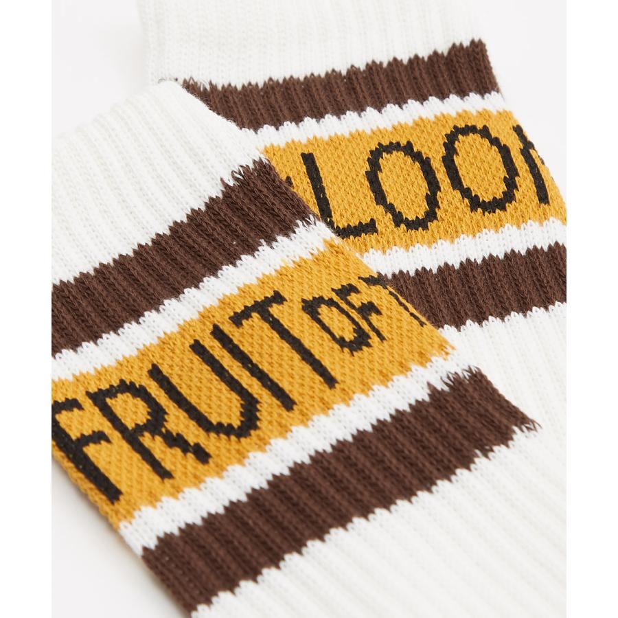 ソックス メンズ FRUIT OF THE LOOM/フルーツオブザルーム 3足セット ブランドロゴ ラインソックス ミドルソックス スニーカーソックス 靴下 くつした ブランド | Dickies | 05