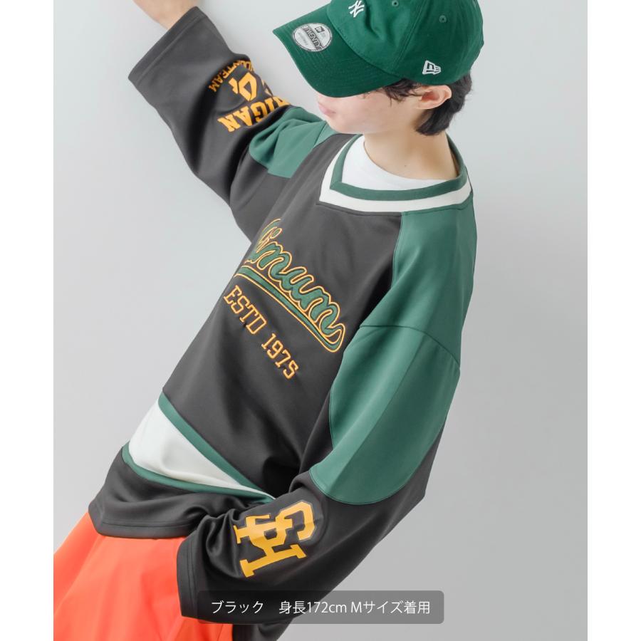 improves 長袖Tシャツ メンズ ロンT ホッケーシャツ ゲーム