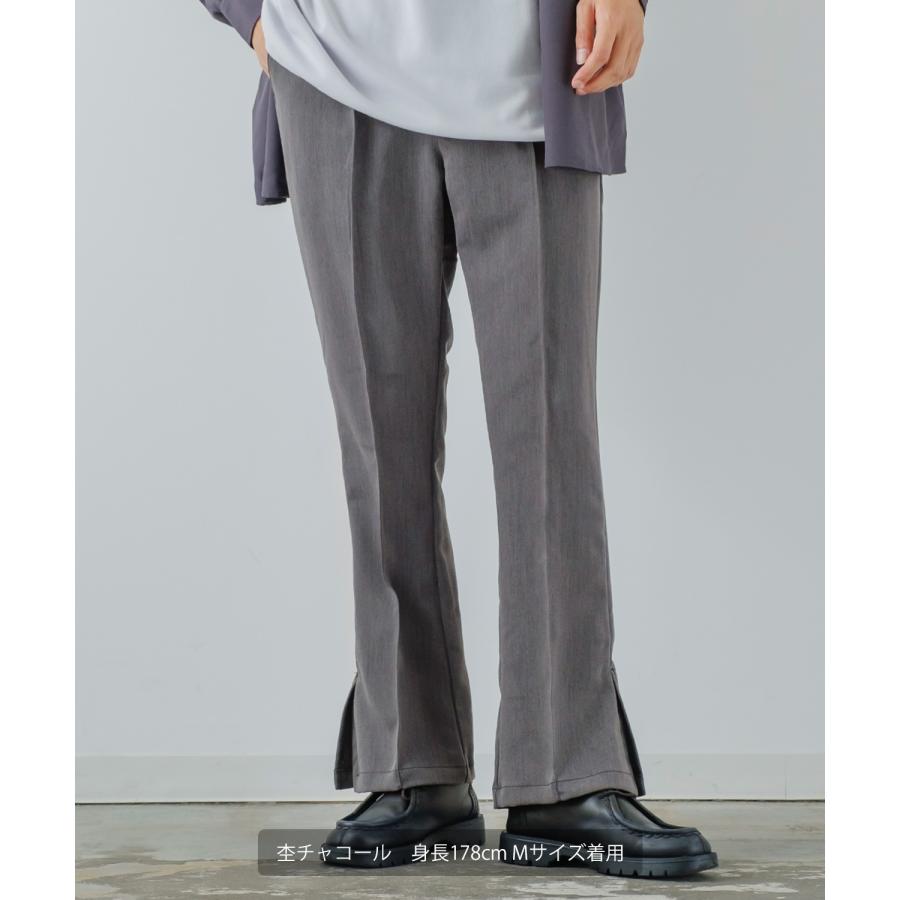 improves（インプローブス） フレアパンツ メンズ サイドスリット