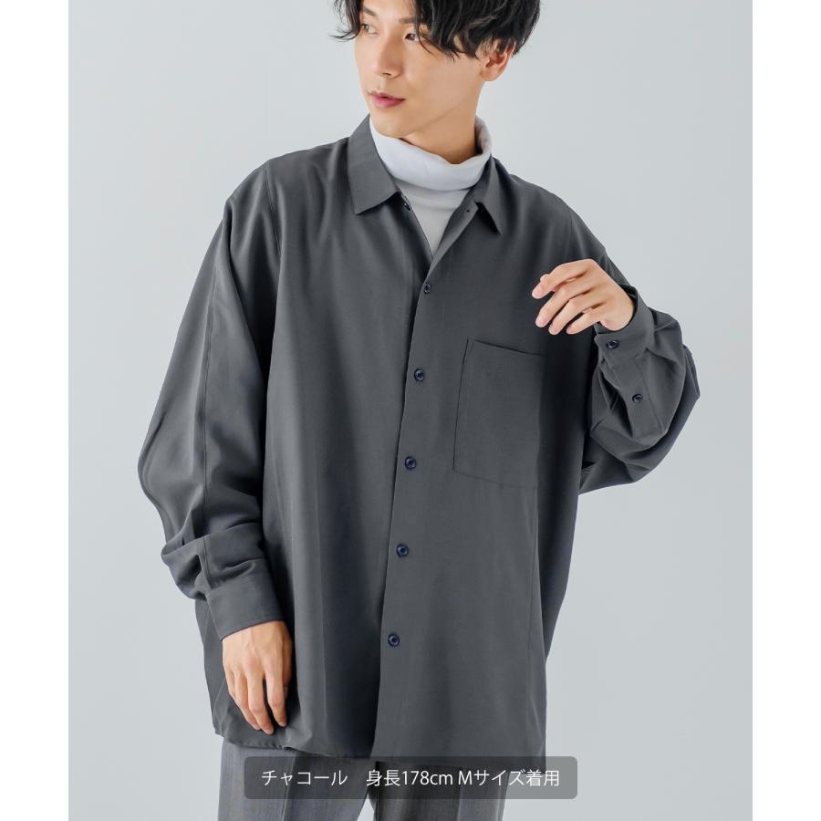 BRIEFING モールネックロングスリーブシャツ Lサイズ裏起毛 BRIEFING モールネックロングスリーブシャツ Lサイズ裏起毛 【公式通販】
