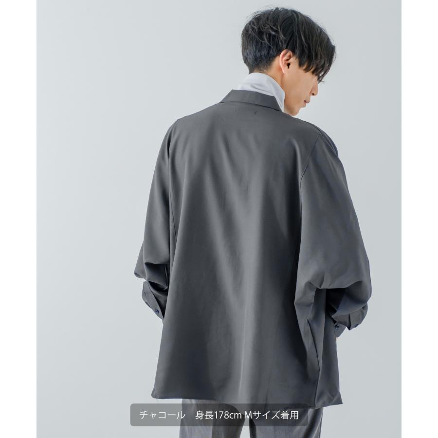 improves（インプローブス） 長袖シャツ メンズ ドルマンスリーブ