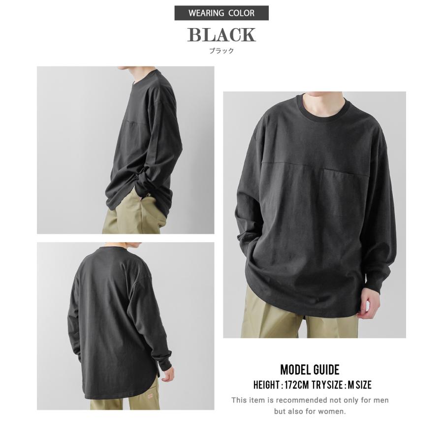 improves 長袖Tシャツ メンズ USコットン 無地 ロンT