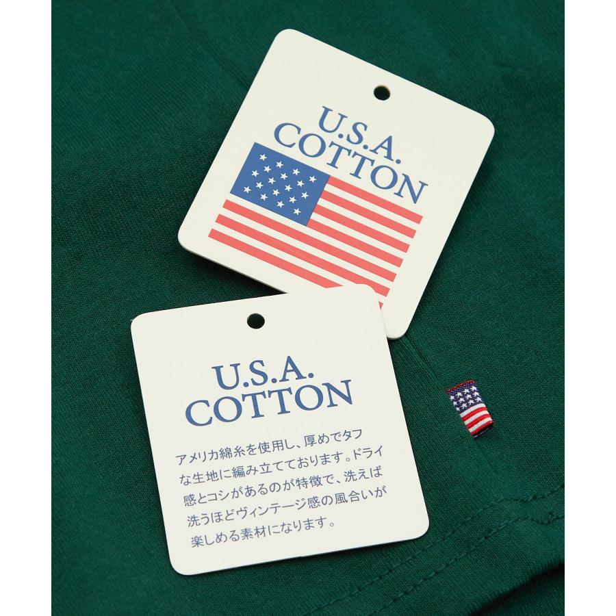 長袖Tシャツ メンズ USコットン 無地 ロンT ドロップショルダー ビッグTシャツ カットソー オーバーサイズ 大きめ シンプル カジュアル アメカジ ストリート | improves | 28