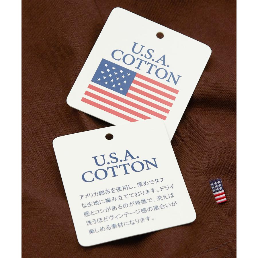 長袖Tシャツ メンズ USコットン 無地 ロンT クレイジー袖 ビッグTシャツ カットソー オーバーサイズ 大きめ シンプル カジュアル アメカジ ストリート | improves | 28