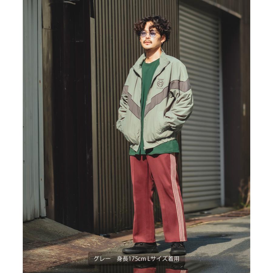 ナイロンジャケット メンズ ミリタリー ウインドブレーカー ブルゾン トレーニングジャケット ジャンパー ビッグサイズ オーバーサイズ 古着MIX ストリート | improves | 11