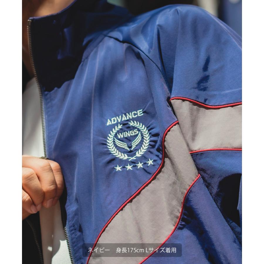 ナイロンジャケット メンズ ミリタリー ウインドブレーカー ブルゾン トレーニングジャケット ジャンパー ビッグサイズ オーバーサイズ 古着MIX ストリート | improves | 03