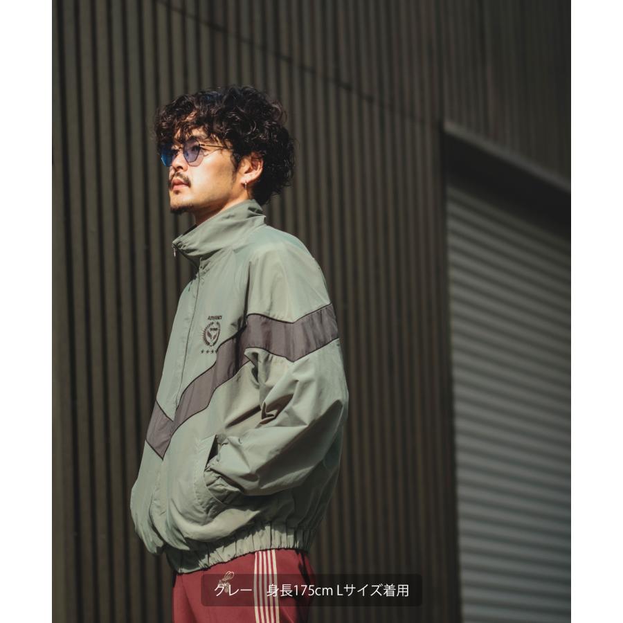 ナイロンジャケット メンズ ミリタリー ウインドブレーカー ブルゾン トレーニングジャケット ジャンパー ビッグサイズ オーバーサイズ 古着MIX ストリート | improves | 07