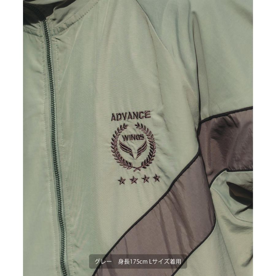 ナイロンジャケット メンズ ミリタリー ウインドブレーカー ブルゾン トレーニングジャケット ジャンパー ビッグサイズ オーバーサイズ 古着MIX ストリート | improves | 08