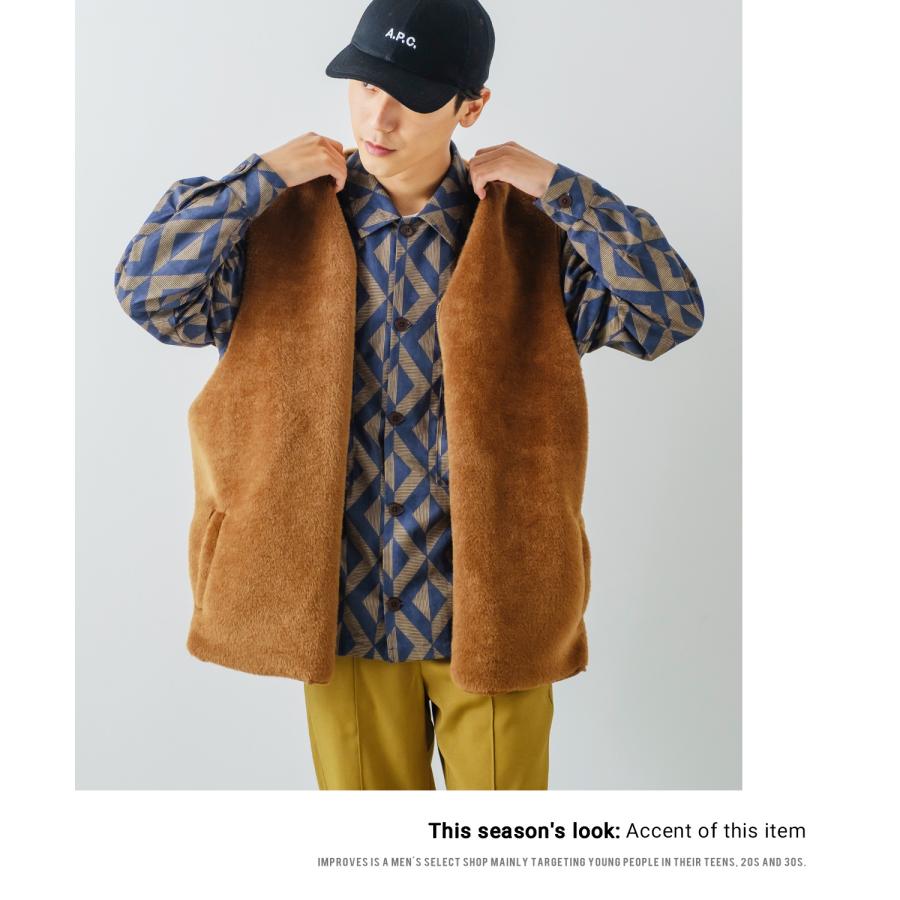 Stussy ファーベスト Lサイズ 【公式通販】