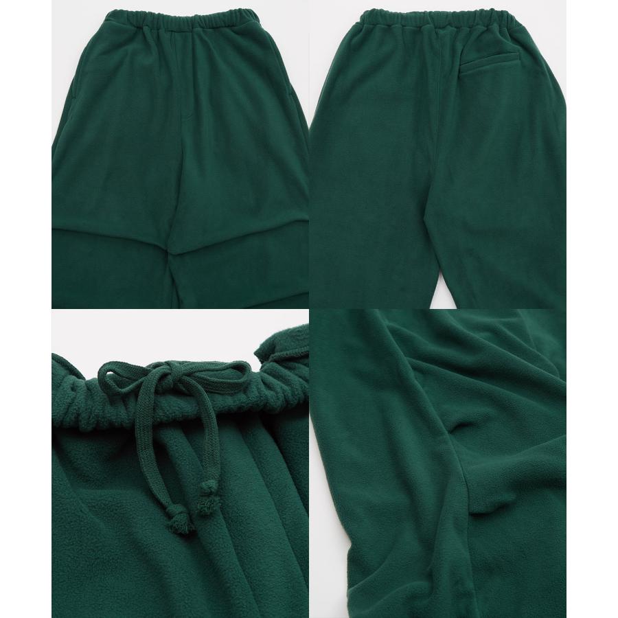 リブパンツ メンズ マイクロフリース バルーンシルエット イージーパンツ ボトムス オーバーサイズ ゆったり 大きいサイズ ストリート 韓国 | improves | 23