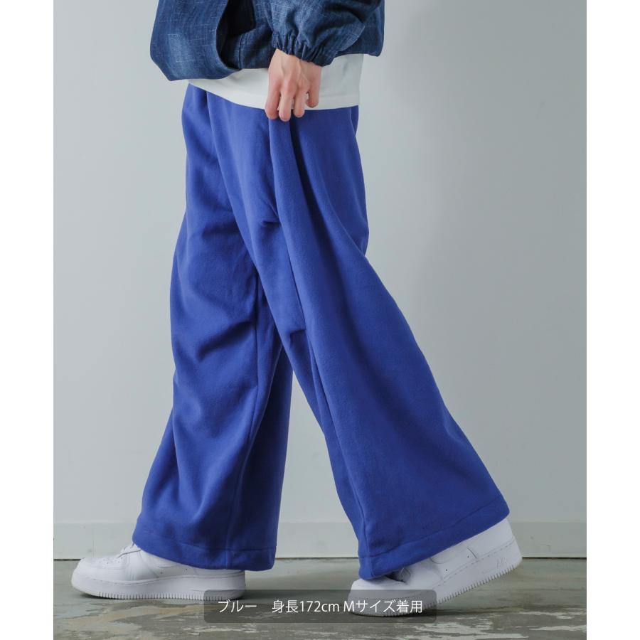 リブパンツ メンズ マイクロフリース バルーンシルエット イージーパンツ ボトムス オーバーサイズ ゆったり 大きいサイズ ストリート 韓国 | improves | 11
