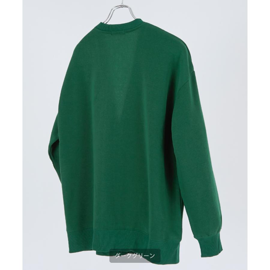 カーディガン メンズ 裏起毛 フリース スウェット スエット Vネック オーバーサイズ 古着MIX シンプル 大人 カジュアル  ベーシック ナチュラル | improves | 10