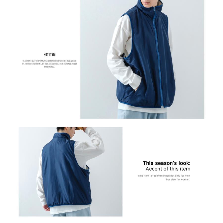 ベスト メンズ マイクロ フリース リバーシブルベスト 幾何学模様 オーバーサイズ ゆったり 大きいサイズ アメカジ ストリート古着MIX スケーター アウトドア | improves | 07