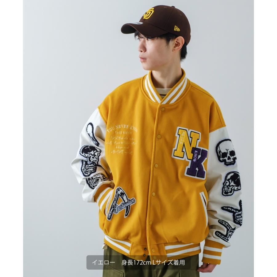 improves（インプローブス） スタジャン メンズ サガラ ロゴ 刺しゅう