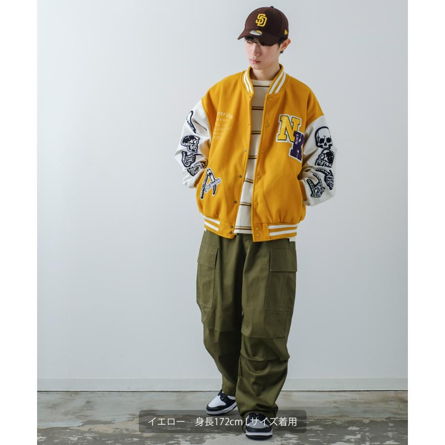 マスター スタジャン improves スタジャン メンズ サガラ ロゴ 刺しゅう スタジアム