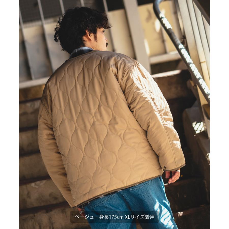 improves（インプローブス） キルティングジャケット メンズ ボア