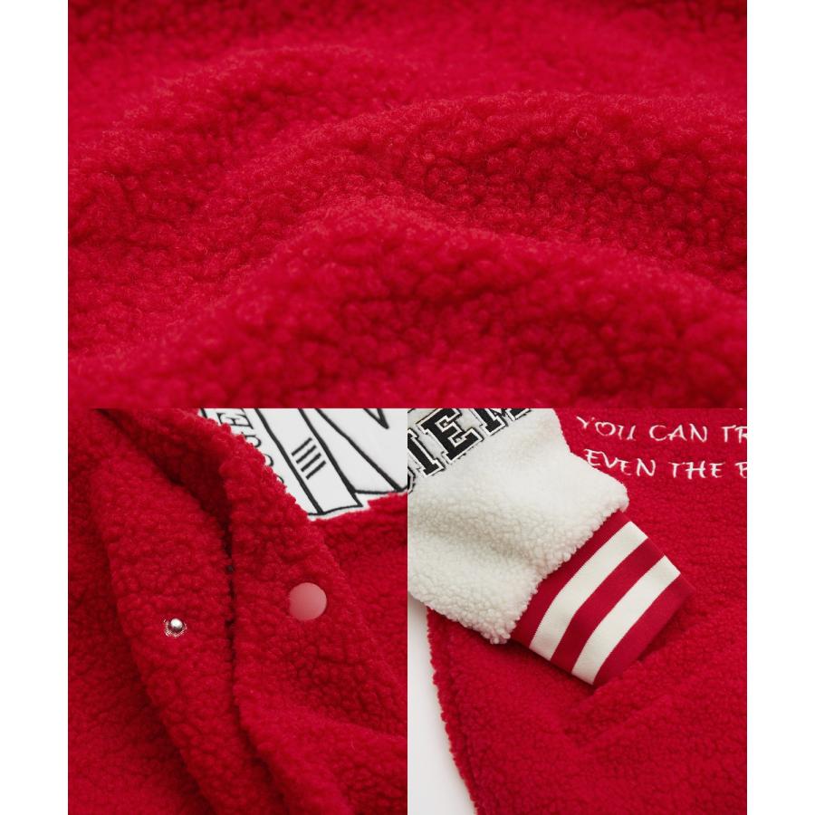 improves（インプローブス） ボアジャケット メンズ ロゴ 刺しゅう