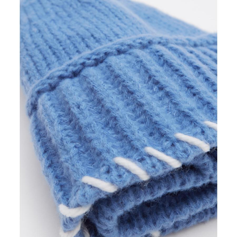 ニット帽 メンズ レディース ステッチデザイン ニットキャップ ビーニー ストリート 韓国ファッション カジュアル 古着MIX イエロー ラベンダー ブラック グレー | improves | 25