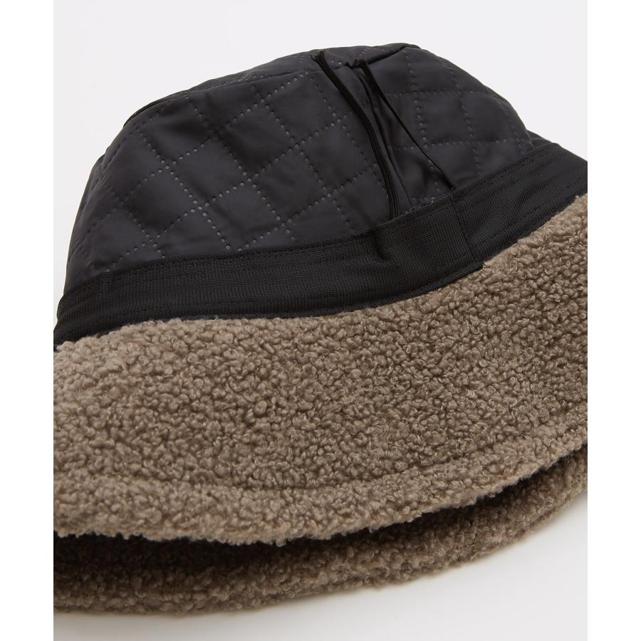 ハット メンズ レディース バケットハット 帽子 ボア ストリート 韓国ファッション カジュアル 古着MIX ブラック ブラウン ホワイト | improves | 15