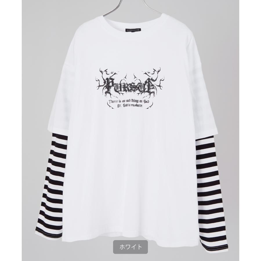 improves（インプローブス） ロンT メンズ フェイク レイヤード 重ね着