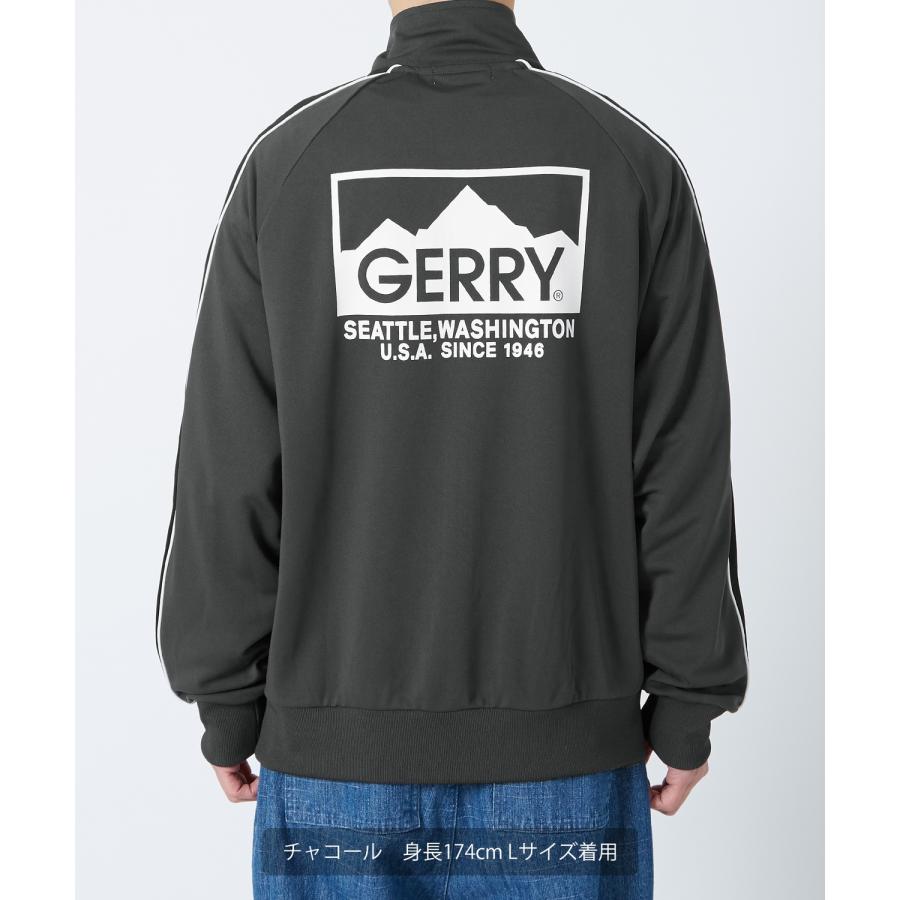 ジャケット メンズ GERRY ジェリー ライントラック トレーニング ジャージ ウィンドブレーカー ブルゾン ジャンパー ワンポイント バックプリント アウトドア | GERRY | 14