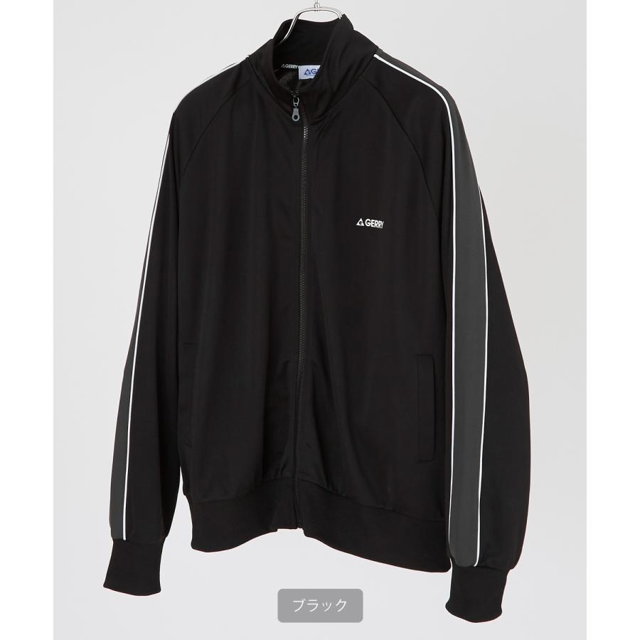 ジャケット メンズ GERRY ジェリー ライントラック トレーニング ジャージ ウィンドブレーカー ブルゾン ジャンパー ワンポイント バックプリント アウトドア | GERRY | 05