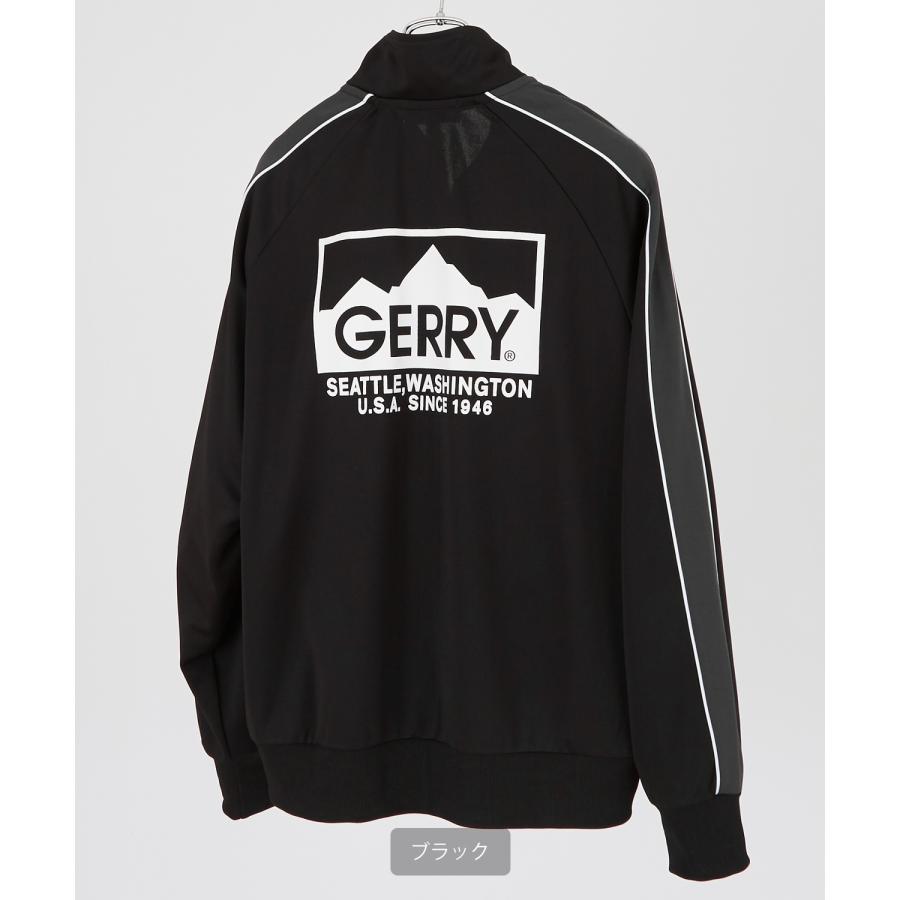 ジャケット メンズ GERRY ジェリー ライントラック トレーニング ジャージ ウィンドブレーカー ブルゾン ジャンパー ワンポイント バックプリント アウトドア | GERRY | 06