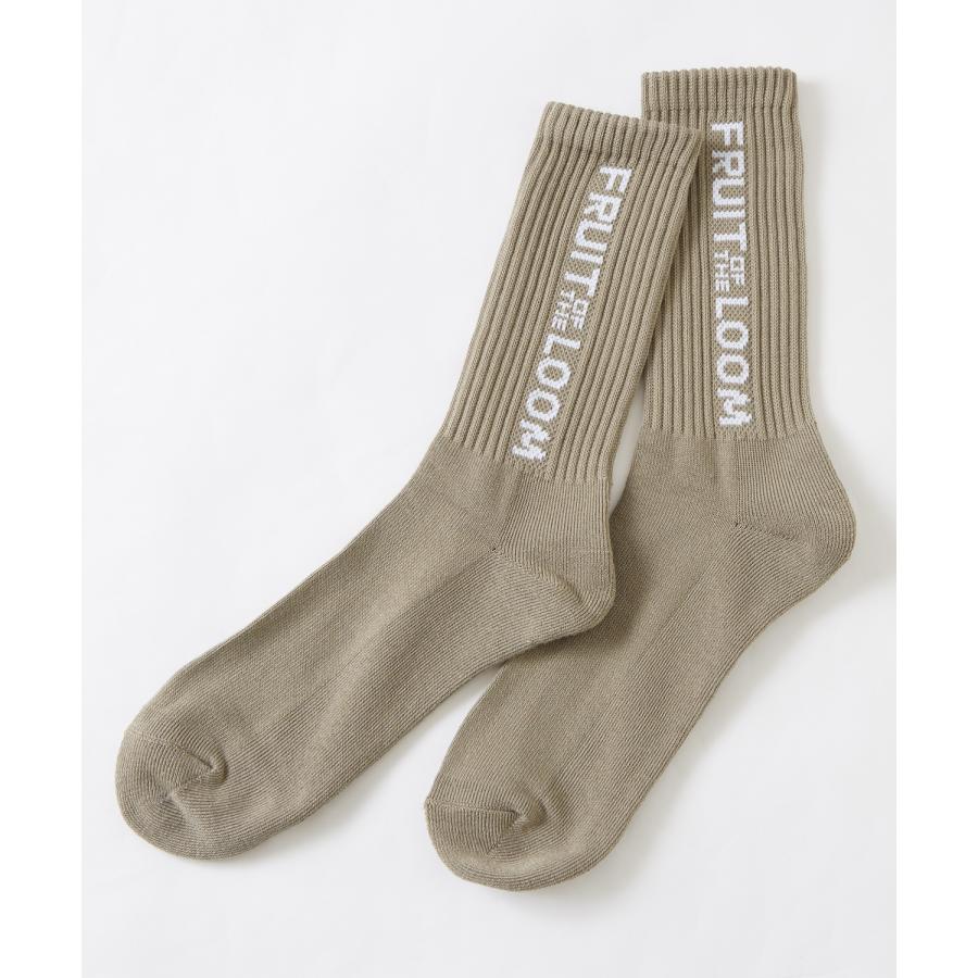 ソックス メンズ FRUIT OF THE LOOM/フルーツオブザルーム 3足セット ロゴ デザイン カラーソックス スニーカーソックス アーミーソックス 靴下 くつした | FRUIT OF THE LOOM | 04