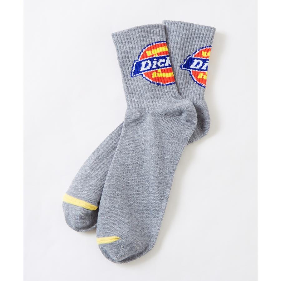ソックス メンズ Dickies/ディッキーズ 3足セット ブランドロゴ スニーカーソックス ミドル丈 靴下 くつした ブランド カジュアル | Dickies | 03