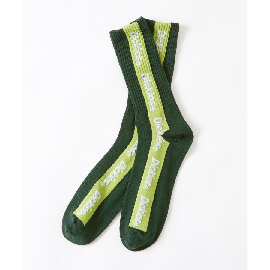 ソックス メンズ Dickies/ディッキーズ 3足セット テープロゴ スニーカーソックス ロング丈 靴下 くつした ブランド カジュアル ストリート スケーター | Dickies | 02