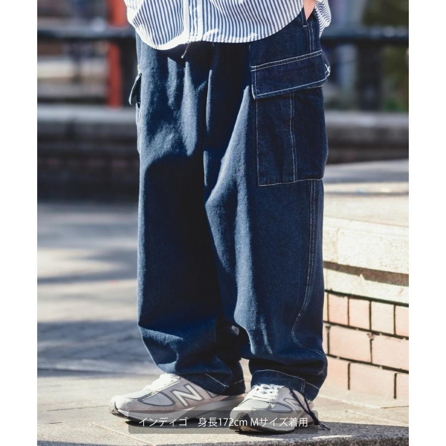 improves（インプローブス） デニムパンツ メンズ カーゴパンツ 