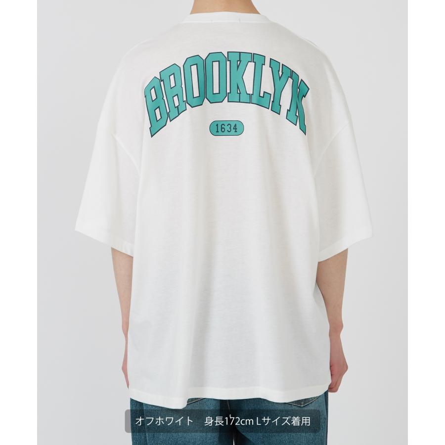Tシャツ メンズ 半袖 カットソー カレッジロゴ プリント ビッグサイズ オーバーサイズ 古着MIX アメカジ ストリート カジュアル 韓国ファッション | improves | 05