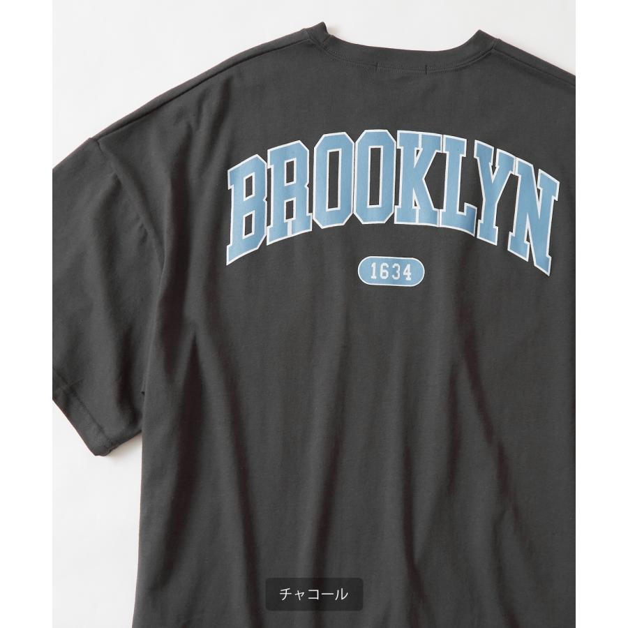 Tシャツ メンズ 半袖 カットソー カレッジロゴ プリント ビッグサイズ オーバーサイズ 古着MIX アメカジ ストリート カジュアル 韓国ファッション | improves | 06