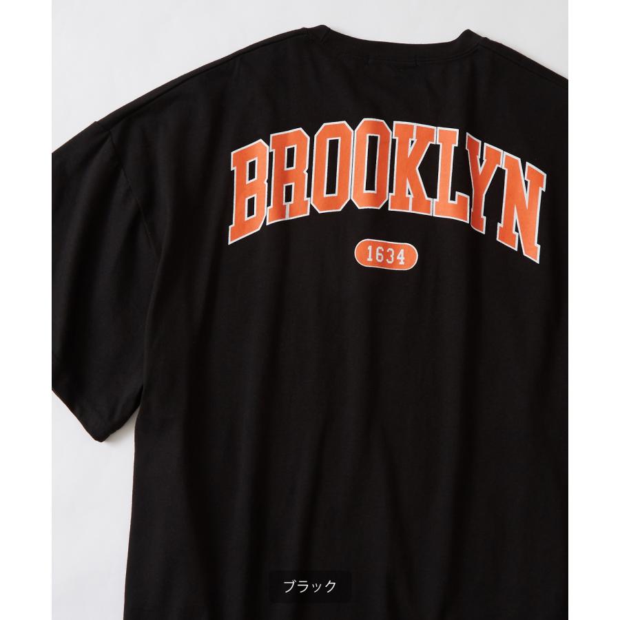 Tシャツ メンズ 半袖 カットソー カレッジロゴ プリント ビッグサイズ オーバーサイズ 古着MIX アメカジ ストリート カジュアル 韓国ファッション | improves | 09