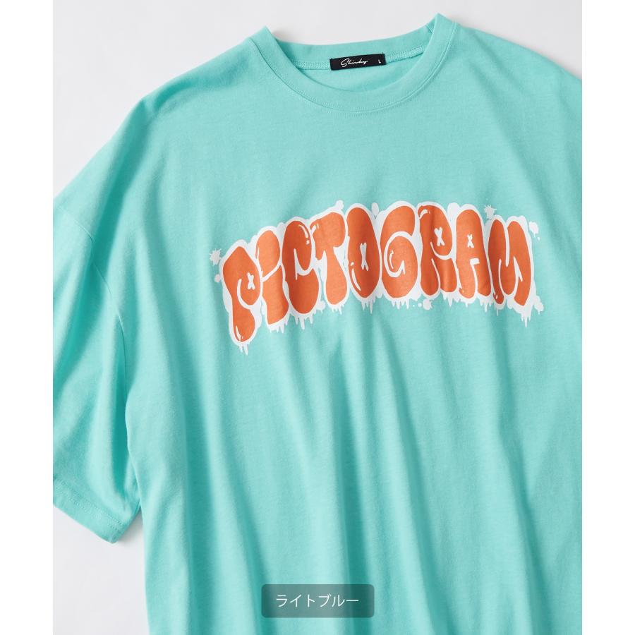 Tシャツ メンズ 半袖 カットソー タギング ロゴ プリント ビッグサイズ オーバーサイズ 古着MIX アメカジ ストリート カジュアル 韓国ファッション | improves | 09