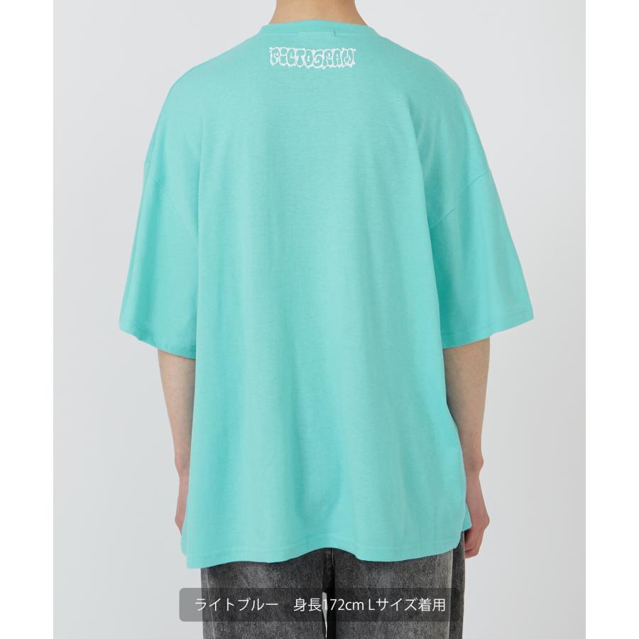 Tシャツ メンズ 半袖 カットソー タギング ロゴ プリント ビッグサイズ オーバーサイズ 古着MIX アメカジ ストリート カジュアル 韓国ファッション | improves | 11