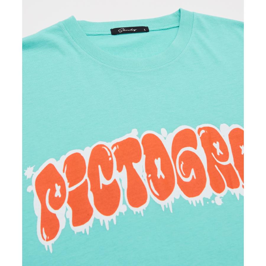 Tシャツ メンズ 半袖 カットソー タギング ロゴ プリント ビッグサイズ オーバーサイズ 古着MIX アメカジ ストリート カジュアル 韓国ファッション | improves | 12