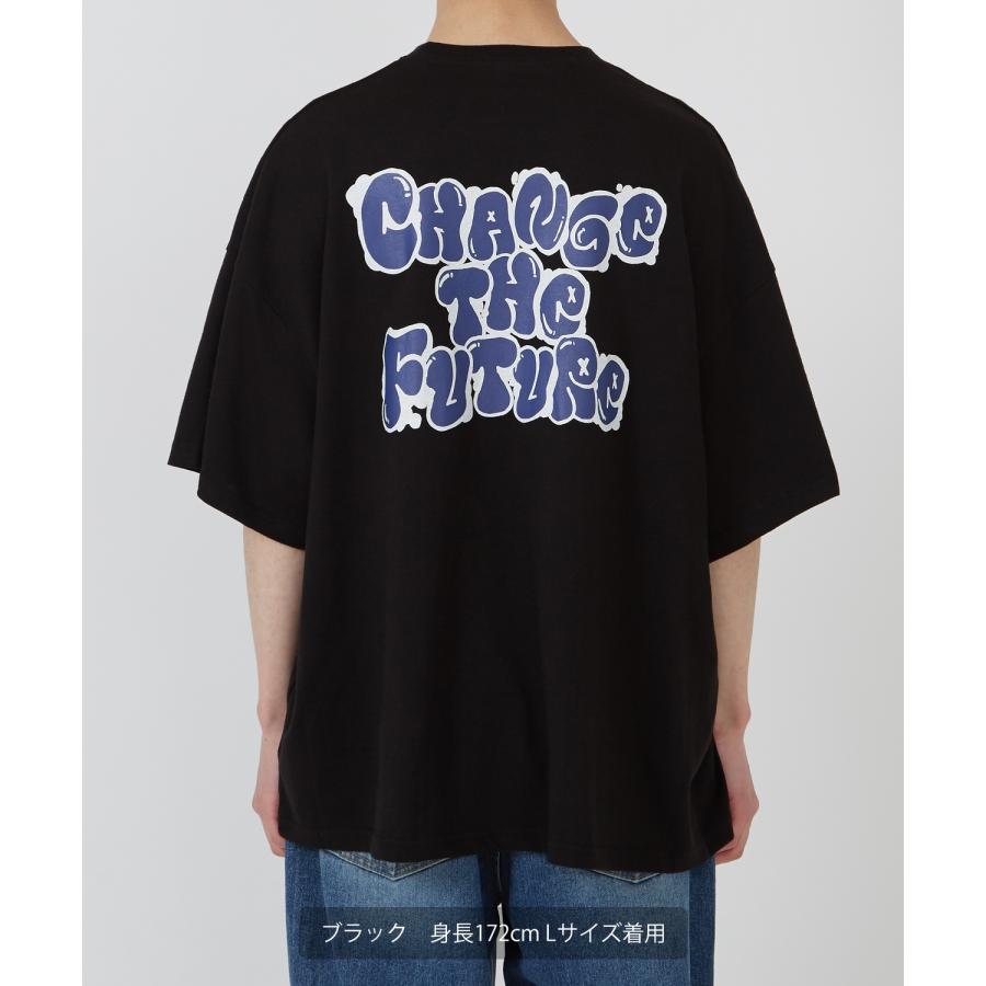 Tシャツ メンズ 半袖 カットソー タギング ロゴ プリント ビッグサイズ オーバーサイズ 古着MIX アメカジ ストリート スケーター カジュアル 韓国ファッション | improves | 11