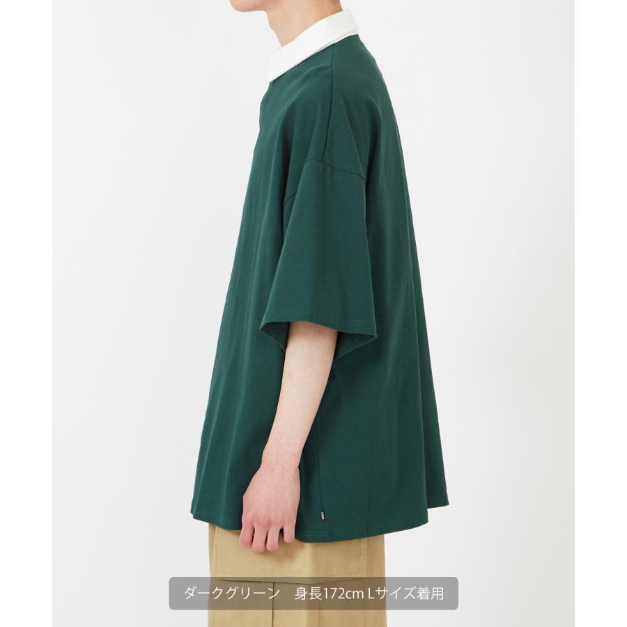 ポロシャツ メンズ USコットン アメリカ綿 半袖 無地 ラガーシャツ ビッグサイズ オーバーサイズ 古着MIX アメカジ ストリート スケーター カジュアル | improves | 09