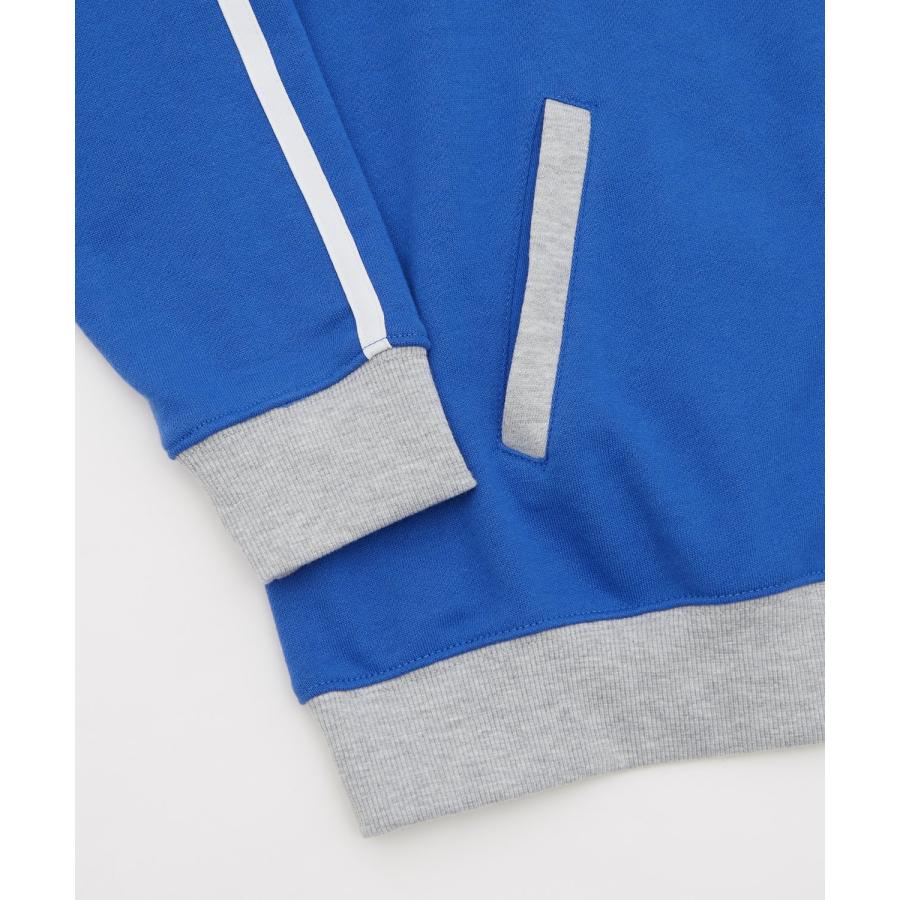 ジャケット メンズ バイカラー 刺しゅう ライントラック トレーニング 裏毛スウェット ブルゾン ジャンパー アウトドア ストリート レトロ アメカジ 古着MIX | improves | 20