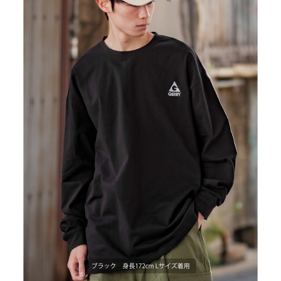 長袖Tシャツ メンズ GERRY ジェリー 別注ワンポイント ロンT カットソー バックプリント ワンポイント 刺しゅう アウトドア ストリート アメカジ 古着MIX | GERRY | 16