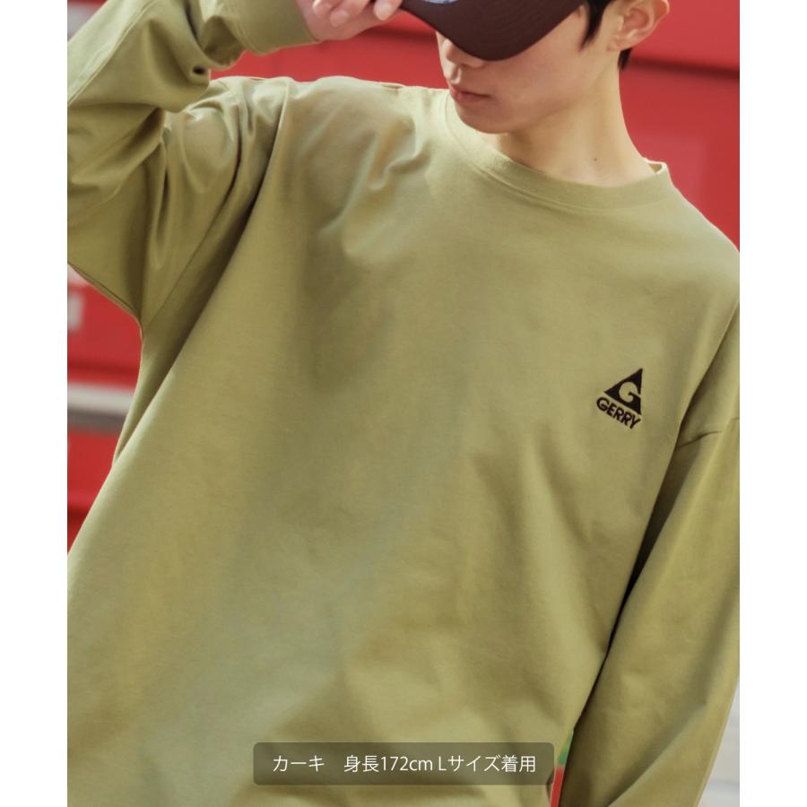長袖Tシャツ メンズ GERRY ジェリー 別注ワンポイント ロンT カットソー バックプリント ワンポイント 刺しゅう アウトドア ストリート アメカジ 古着MIX | GERRY | 18