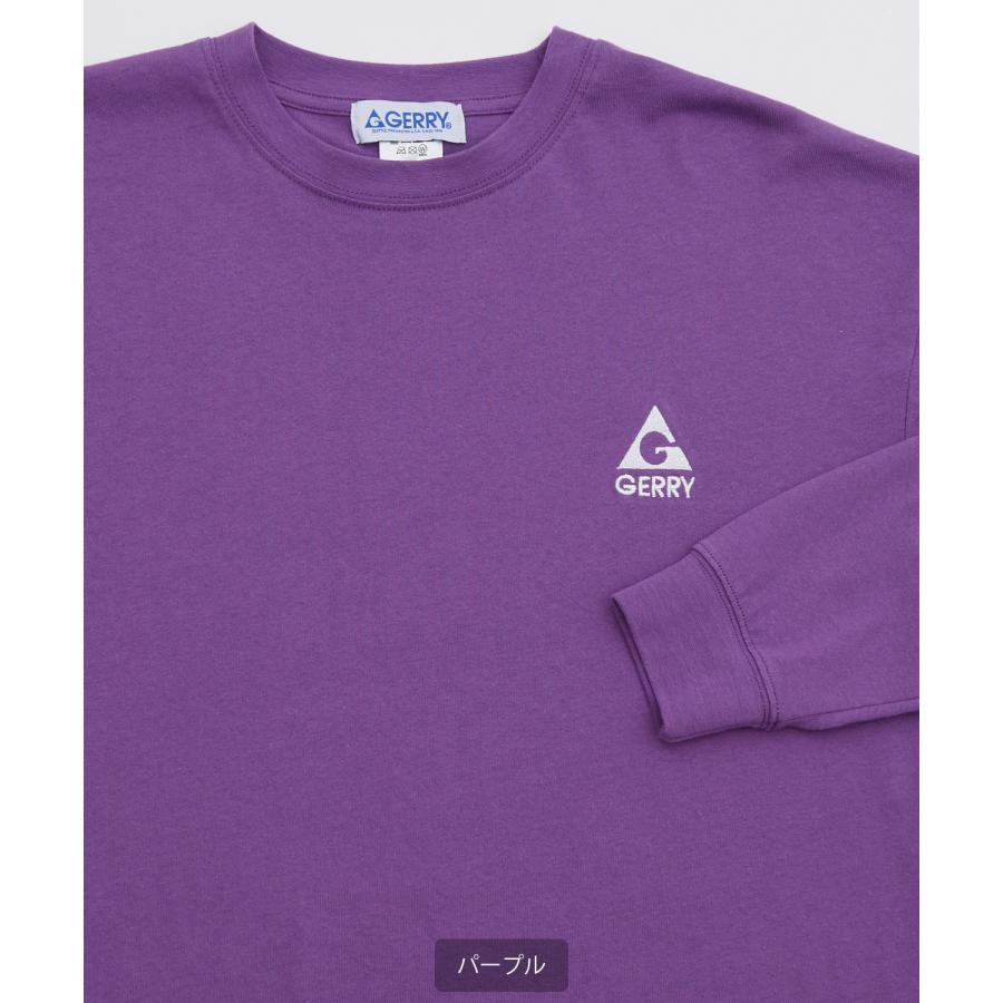 長袖Tシャツ メンズ GERRY ジェリー 別注ワンポイント ロンT カットソー バックプリント ワンポイント 刺しゅう アウトドア ストリート アメカジ 古着MIX | GERRY | 22